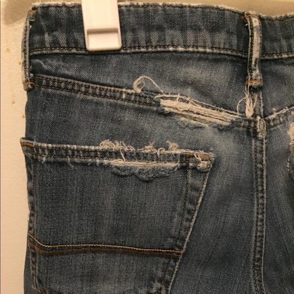 Custom distressed jean shorts - Picture 7 of 8